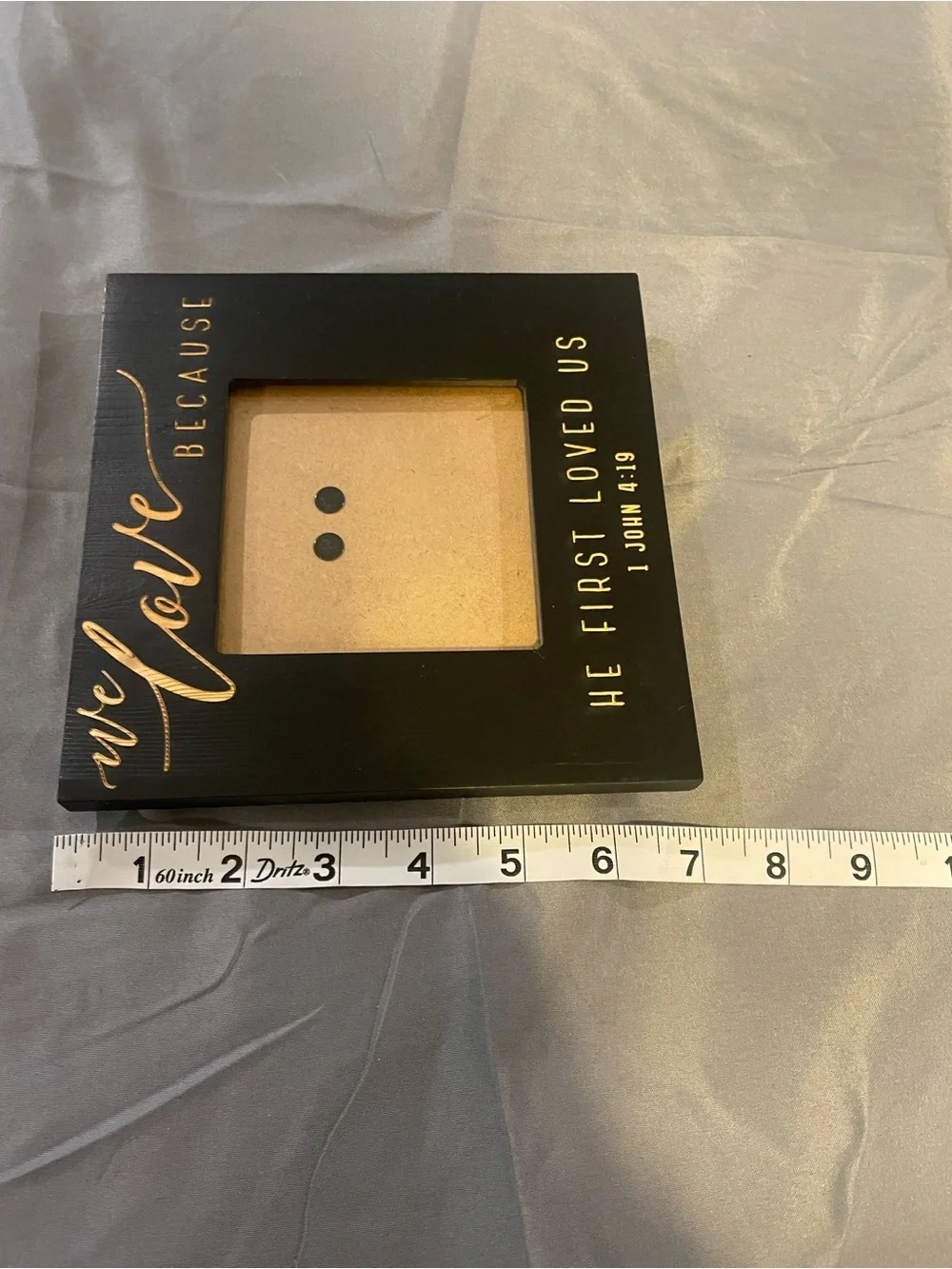 Black and Gold Inspirational Picture Frame – 
